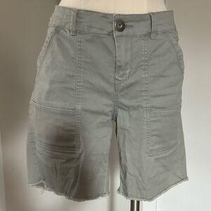 UNIONBAY Women's Gray Cargo Shorts